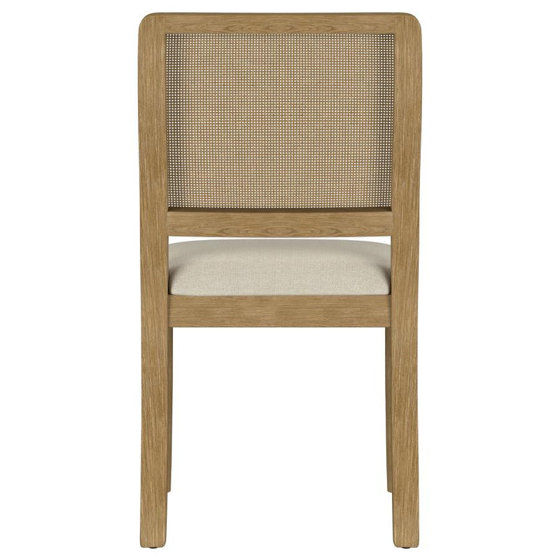 Arini Rattan Cane Dining Side Chair Sand Wash (Set of 2)-zoom-