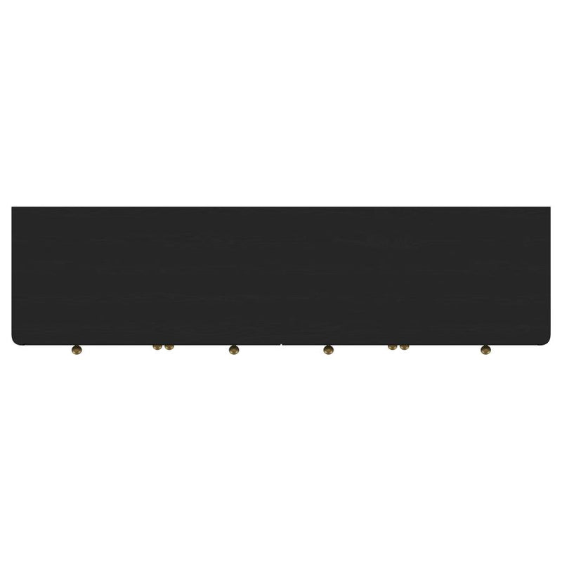 Arini 2-drawer Cane Door Dining Sideboard Server Black-zoom-