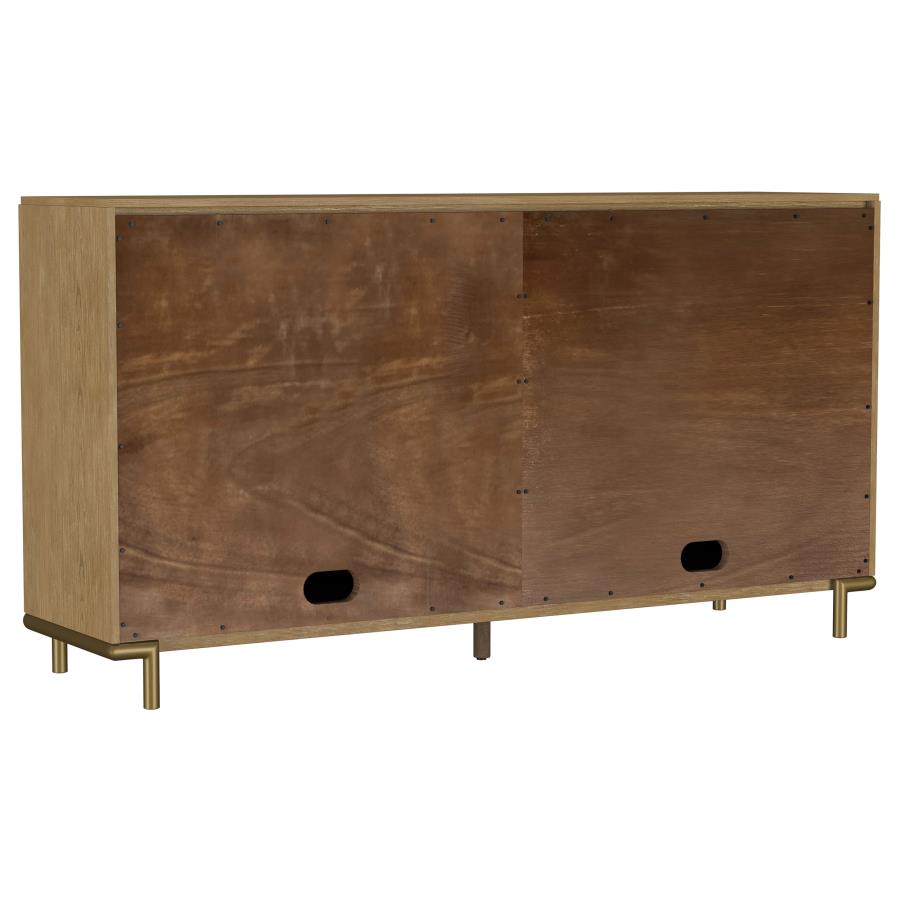 Arini 2-drawer Cane Door Dining Sideboard Server Sand Wash-zoom-7