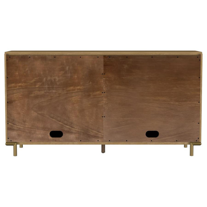 Arini 2-drawer Cane Door Dining Sideboard Server Sand Wash-zoom-