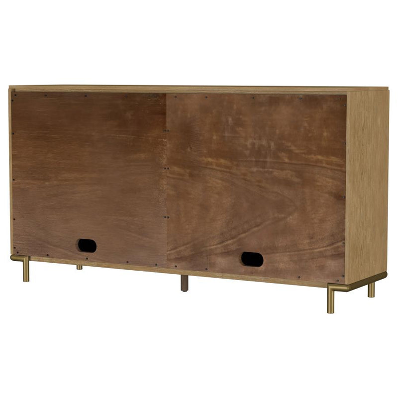 Arini 2-drawer Cane Door Dining Sideboard Server Sand Wash-zoom-