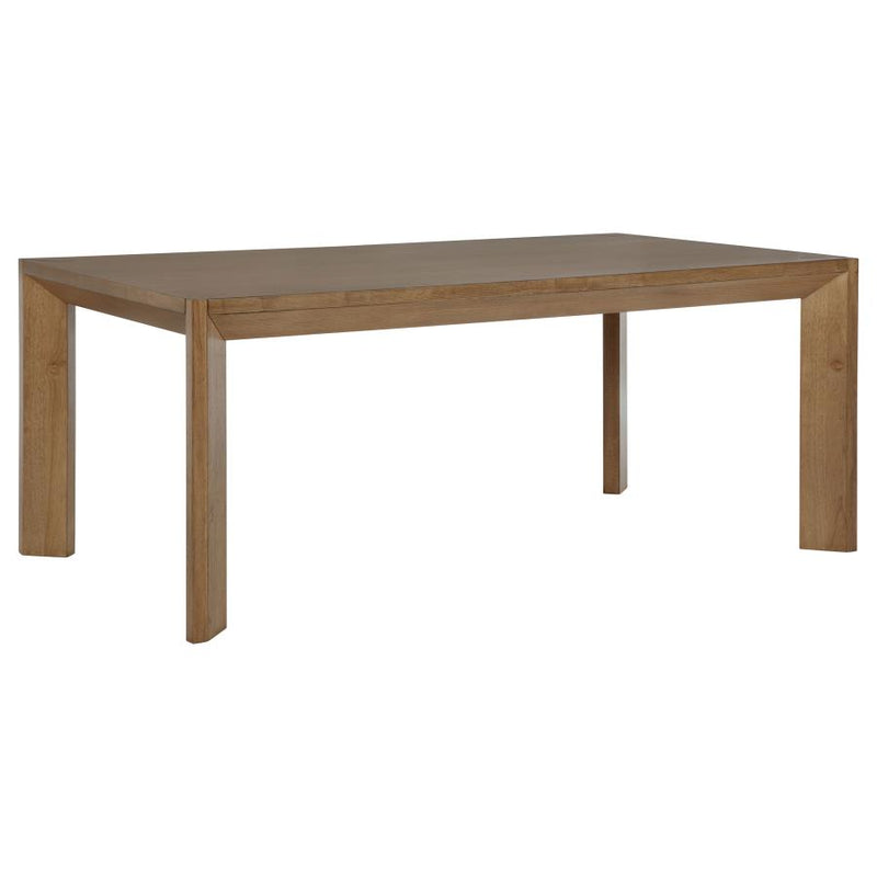 Bruner 5-piece 72-inch Rectangular Dining Set Natural Brown-zoom-