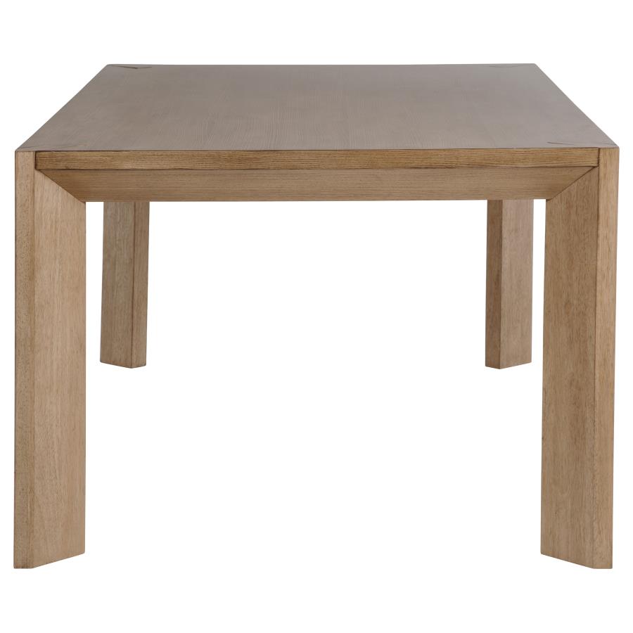 Bruner 5-piece 72-inch Rectangular Dining Set Natural Brown-5