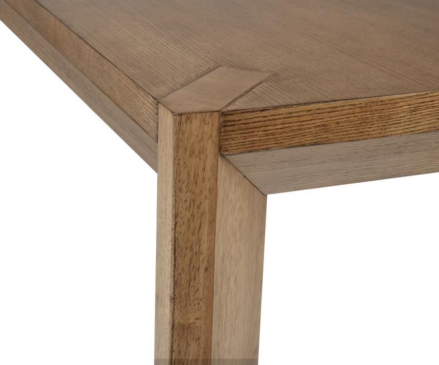 Bruner 5-piece 72-inch Rectangular Dining Set Natural Brown-zoom-10