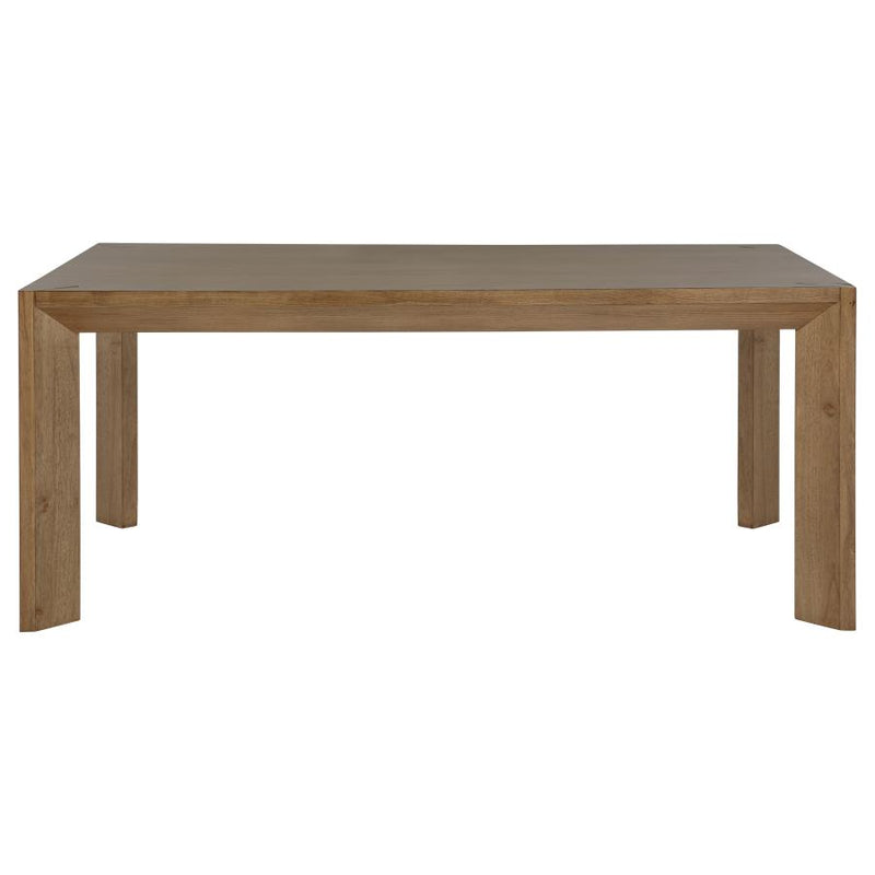 Bruner 7-piece 72-inch Rectangular Dining Set Natural Brown-zoom-