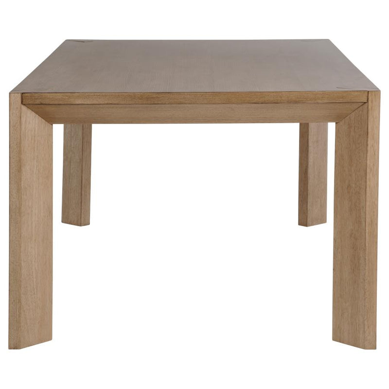 Bruner 7-piece 72-inch Rectangular Dining Set Natural Brown-zoom-