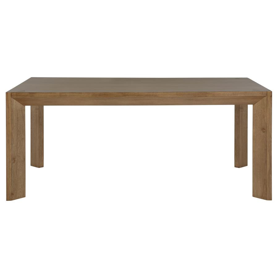Bruner 72-inch Rectangular Wood Dining Table Natural Brown-zoom-3