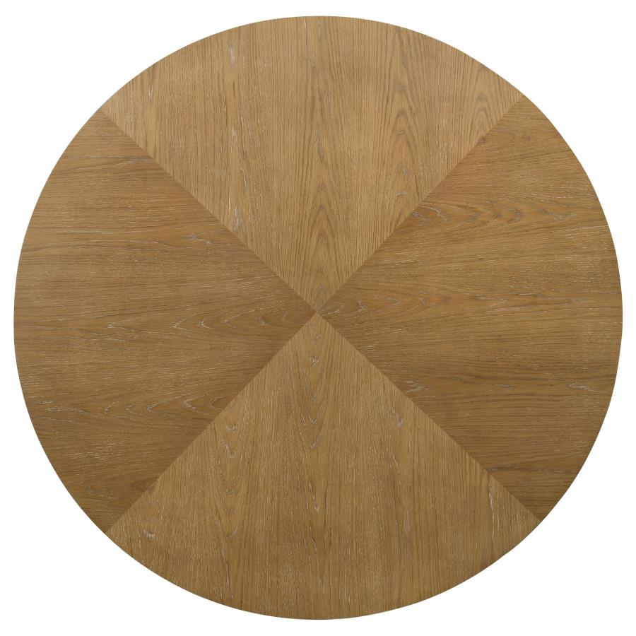 Danvers 5-piece Dining Table Set Brown Oak and Latte-zoom-5