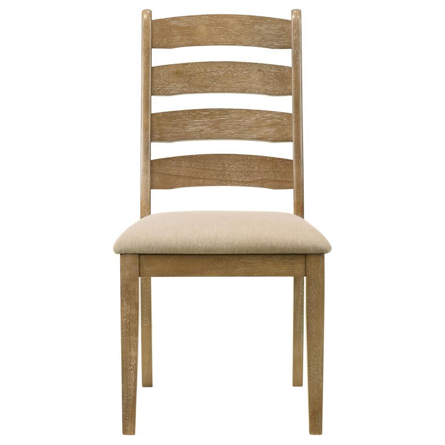 Danvers Wood Dining Side Chair Brown Oak (Set of 2)-4