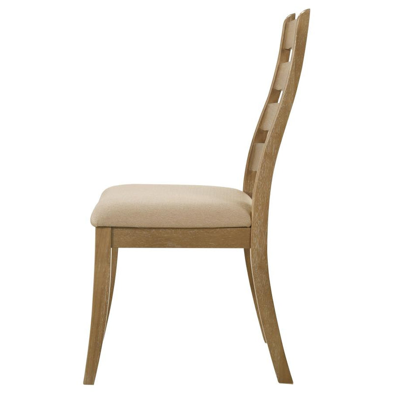 Danvers Wood Dining Side Chair Brown Oak (Set of 2)-zoom-