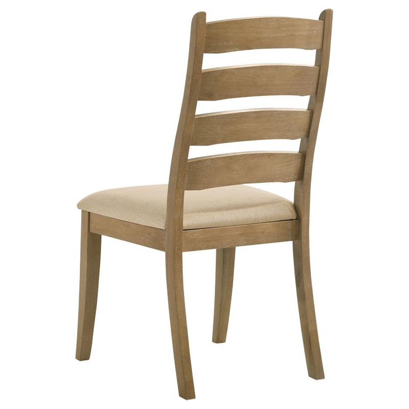 Danvers Wood Dining Side Chair Brown Oak (Set of 2)-zoom-