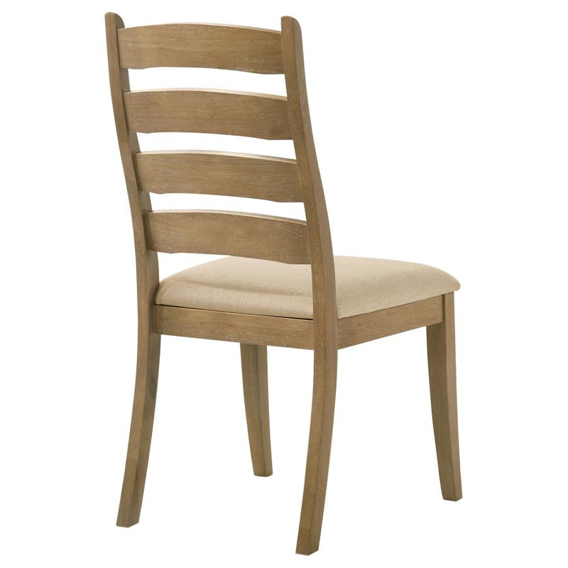 Danvers Wood Dining Side Chair Brown Oak (Set of 2)-zoom-