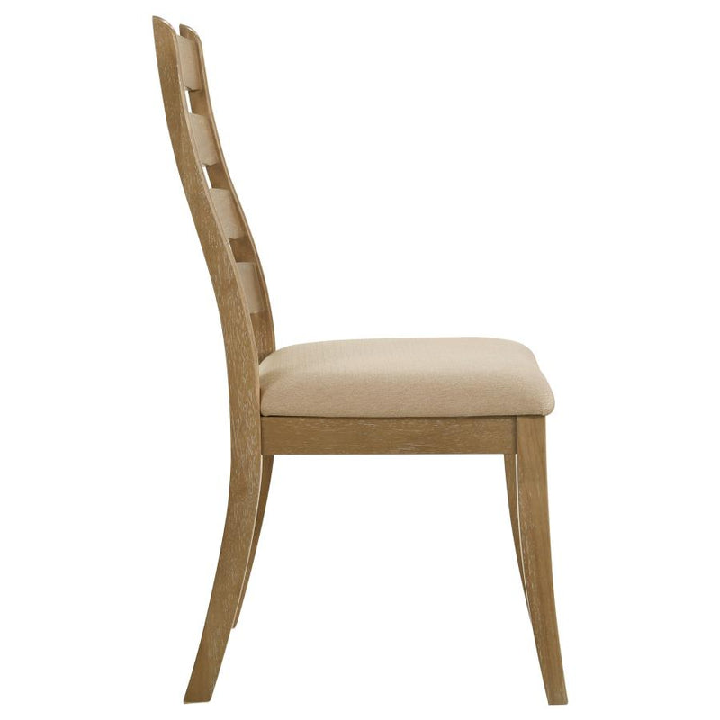 Danvers Wood Dining Side Chair Brown Oak (Set of 2)-zoom-