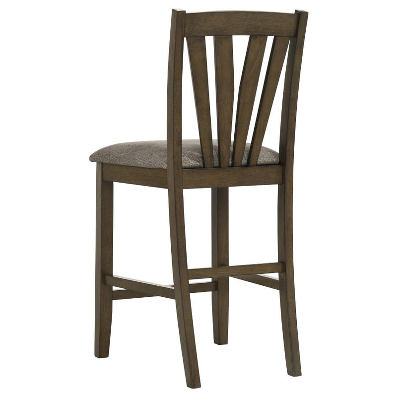 Canfield 5-piece 47-inch Counter Height Dining Set Brown-zoom-