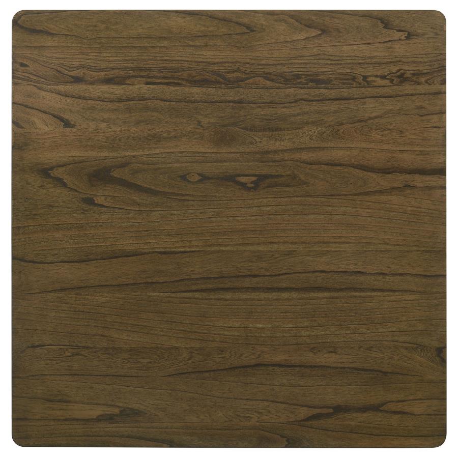 Canfield 47-inch Square Counter Height Dining Table Brown-6