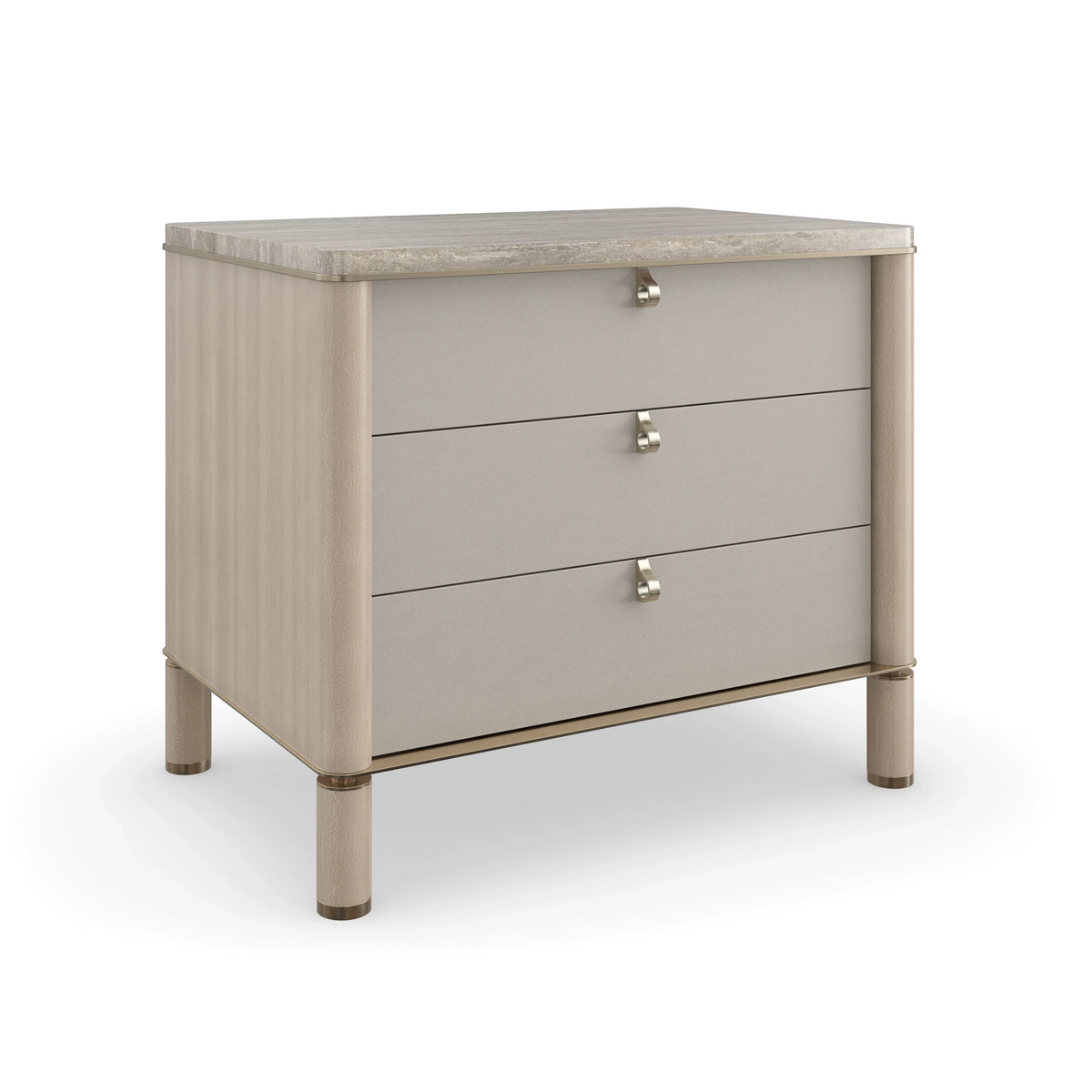 Caracole Balance Nightstand – detail – Lusso Furniture Miami