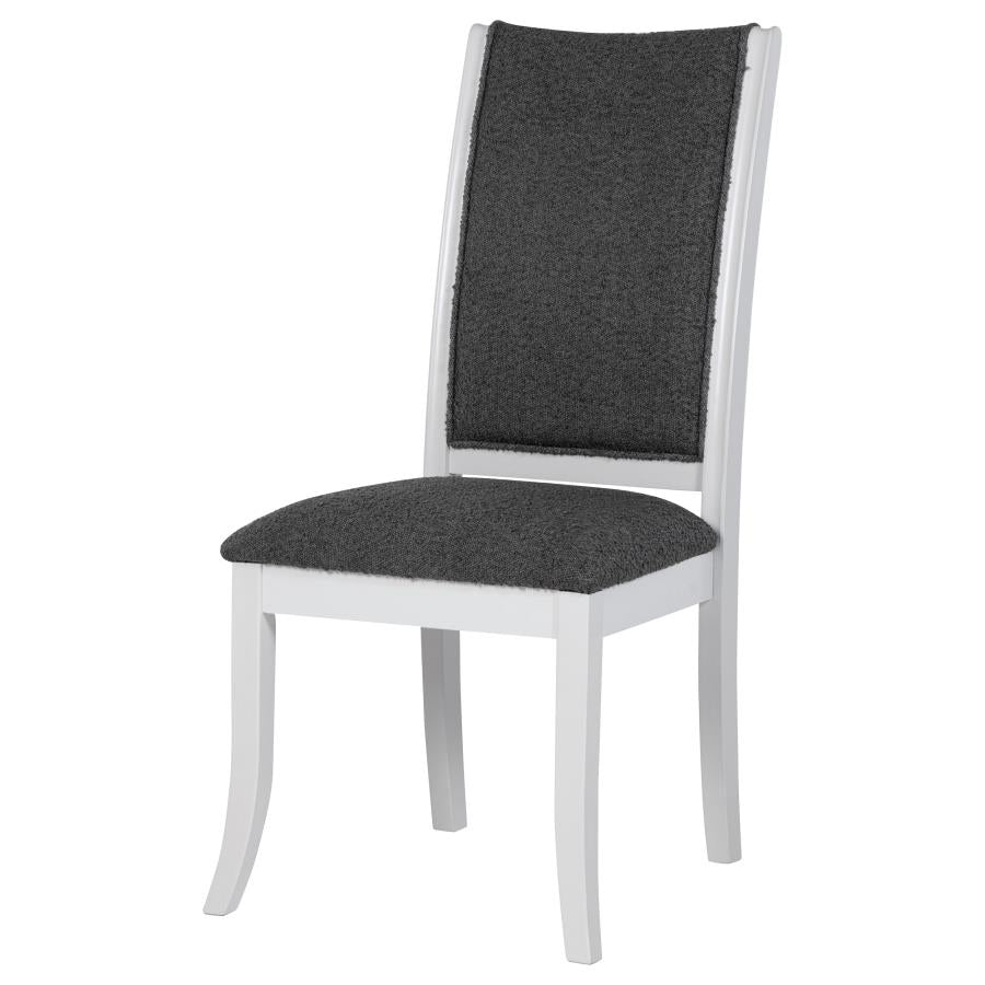 Judd Upholstered Dining Side Chair Pearl White (Set of 2)-5