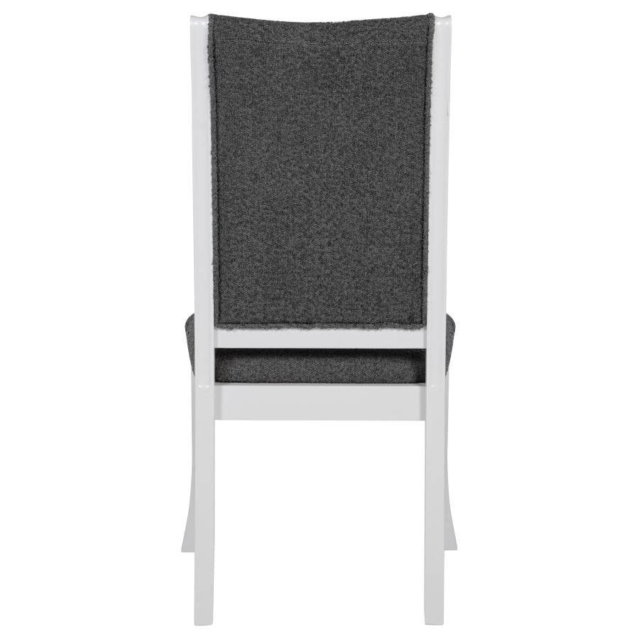 Judd Upholstered Dining Side Chair Pearl White (Set of 2)-8