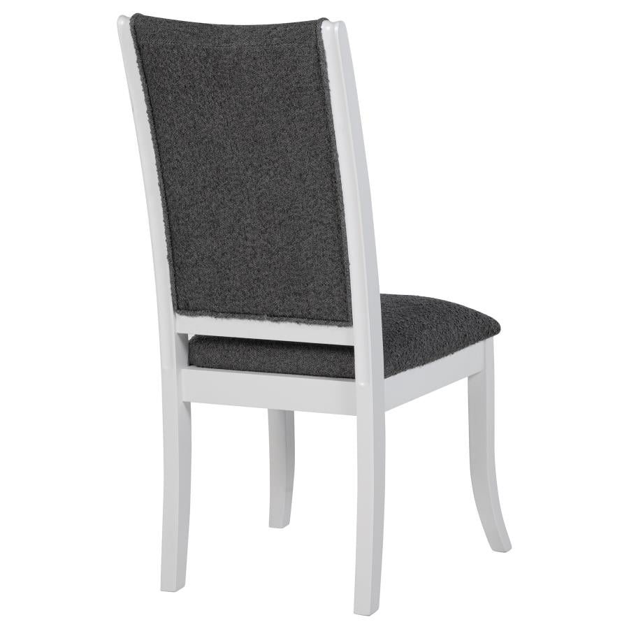 Judd Upholstered Dining Side Chair Pearl White (Set of 2)-zoom-9