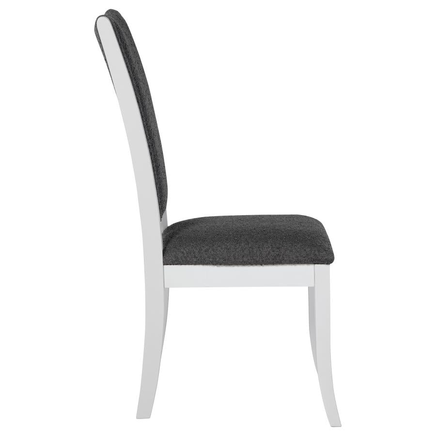 Judd Upholstered Dining Side Chair Pearl White (Set of 2)-zoom-10