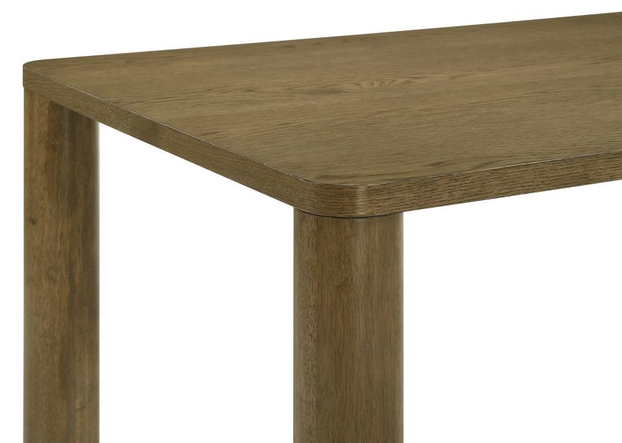 Castlewood 7-piece 71-inch Rectangular Dining Set Brown Oak-10