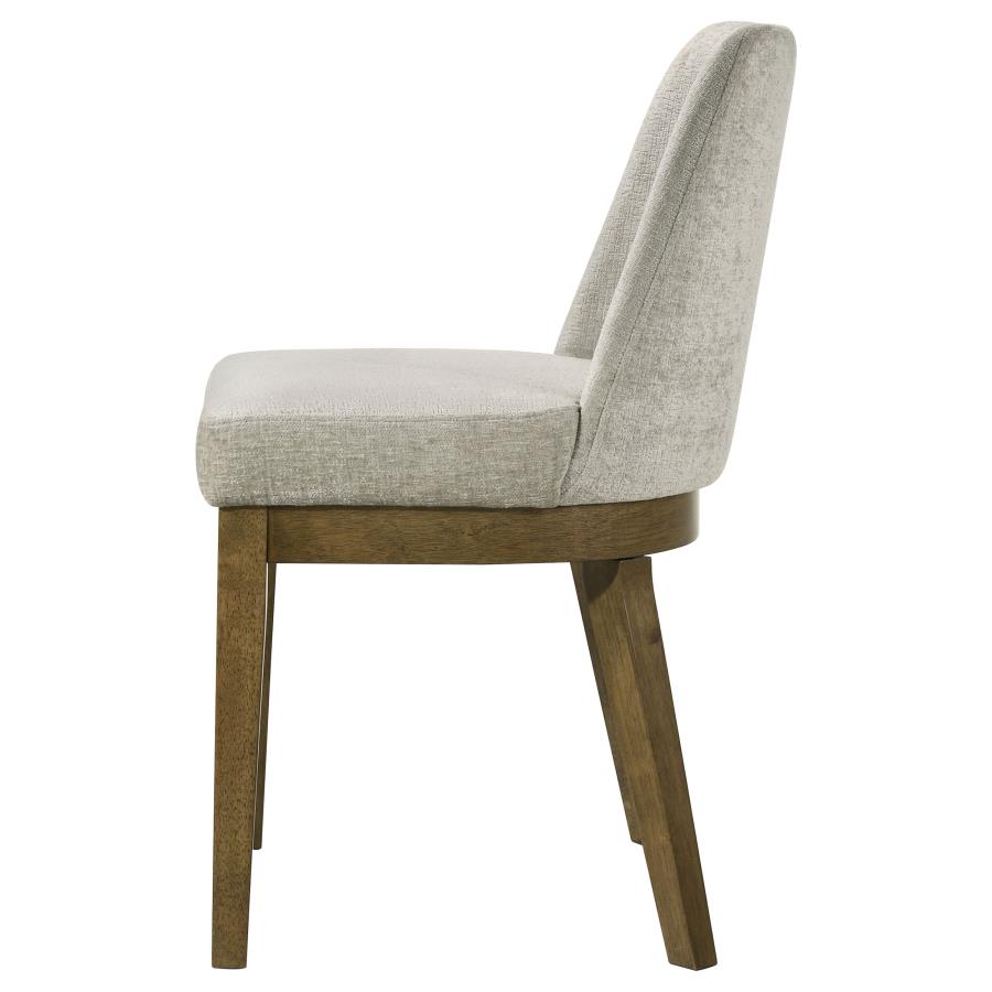 Castlewood Upholstered Side Chair Light Tan (Set of 2)-zoom-6
