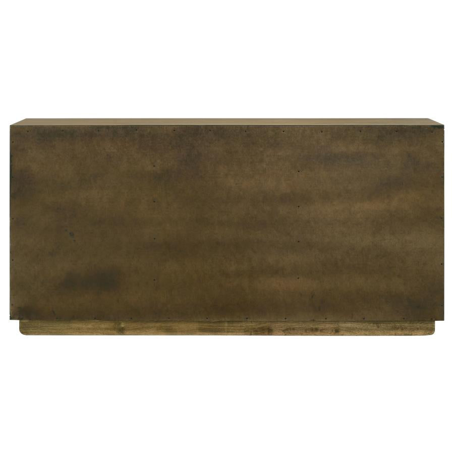 Castlewood 71-inch Dining Sideboard Buffet Server Brown Oak-zoom-8