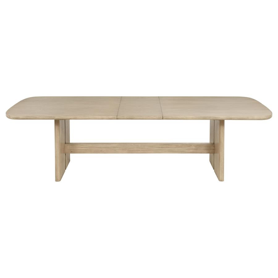 Kailani 10-piece Wood Dining Set with Sideboard Beige Oak-zoom-4