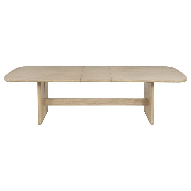Kailani 10-piece Wood Dining Set with Sideboard Beige Oak-zoom-