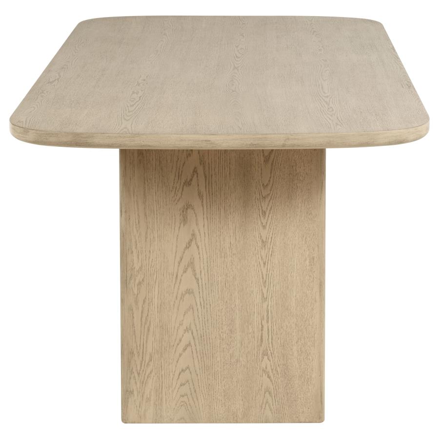 Kailani 7-piece Wood Counter Height Dining Set Beige Oak-zoom-7