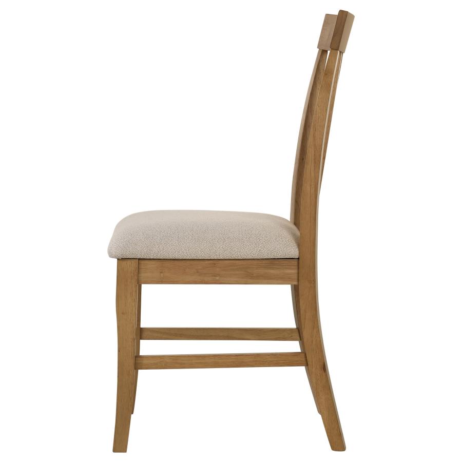 Hartville Dining Side Chair Natural Light Brown (Set of 2)-zoom-6