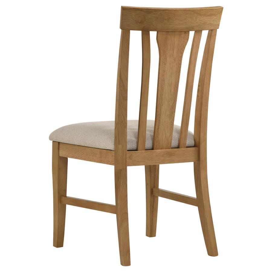 Hartville Dining Side Chair Natural Light Brown (Set of 2)-7
