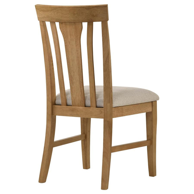 Hartville Dining Side Chair Natural Light Brown (Set of 2)-zoom-