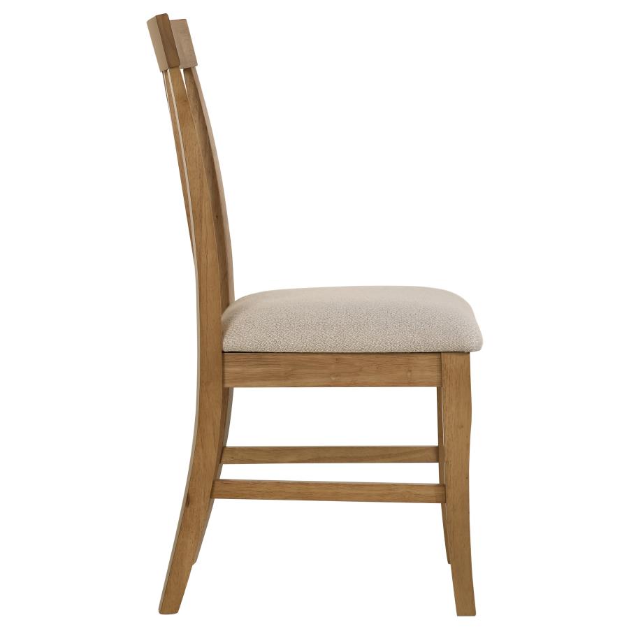 Hartville Dining Side Chair Natural Light Brown (Set of 2)-9