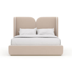 Caracole Oblique Bed – front view – Lusso Furniture Miami