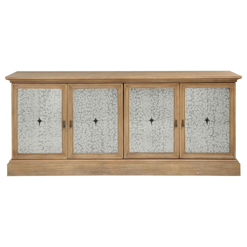 Brockway 4-door Dining Sideboard Buffet Cabinet Barley Brown-zoom-