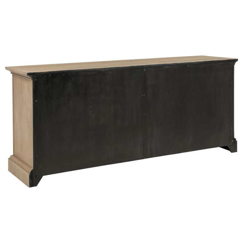 Brockway 4-door Dining Sideboard Buffet Cabinet Barley Brown-zoom-