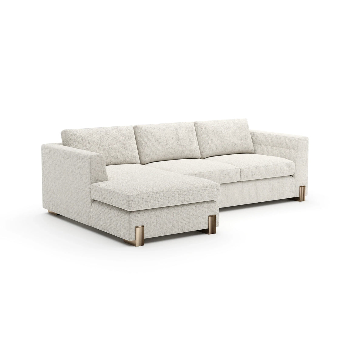 Caracole Counter Balance Sectional – back view – Lusso Furniture Miami