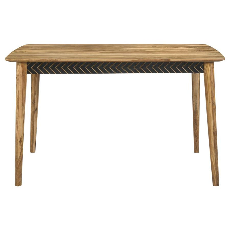 Partridge 7-piece Counter Dining Set Sheesham and Camel-zoom-