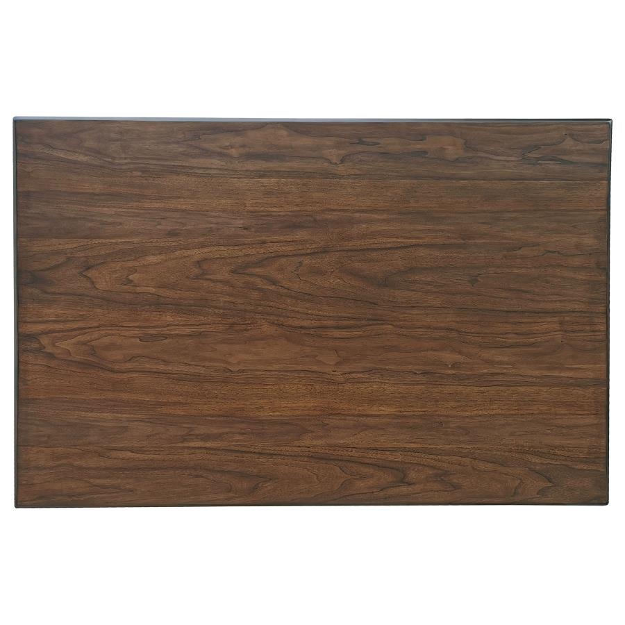 Dewey 5-piece Rectangular Dining Table Set Walnut-zoom-6