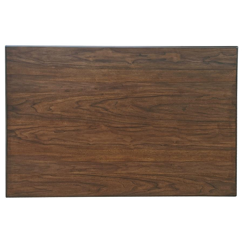 Dewey 5-piece Rectangular Dining Table Set Walnut-zoom-