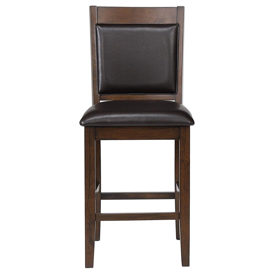 Dewey 5-piece Rectangular Dining Table Set Walnut-8