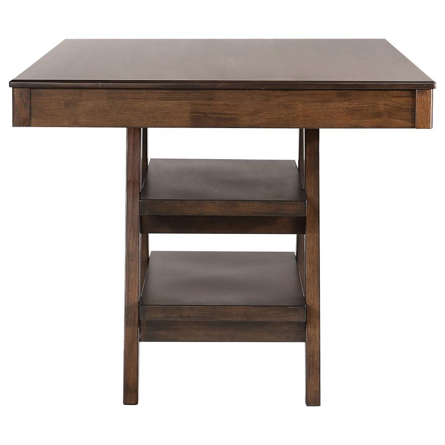 Dewey Rectangular 60-inch Counter Height Dining Table Walnut-6