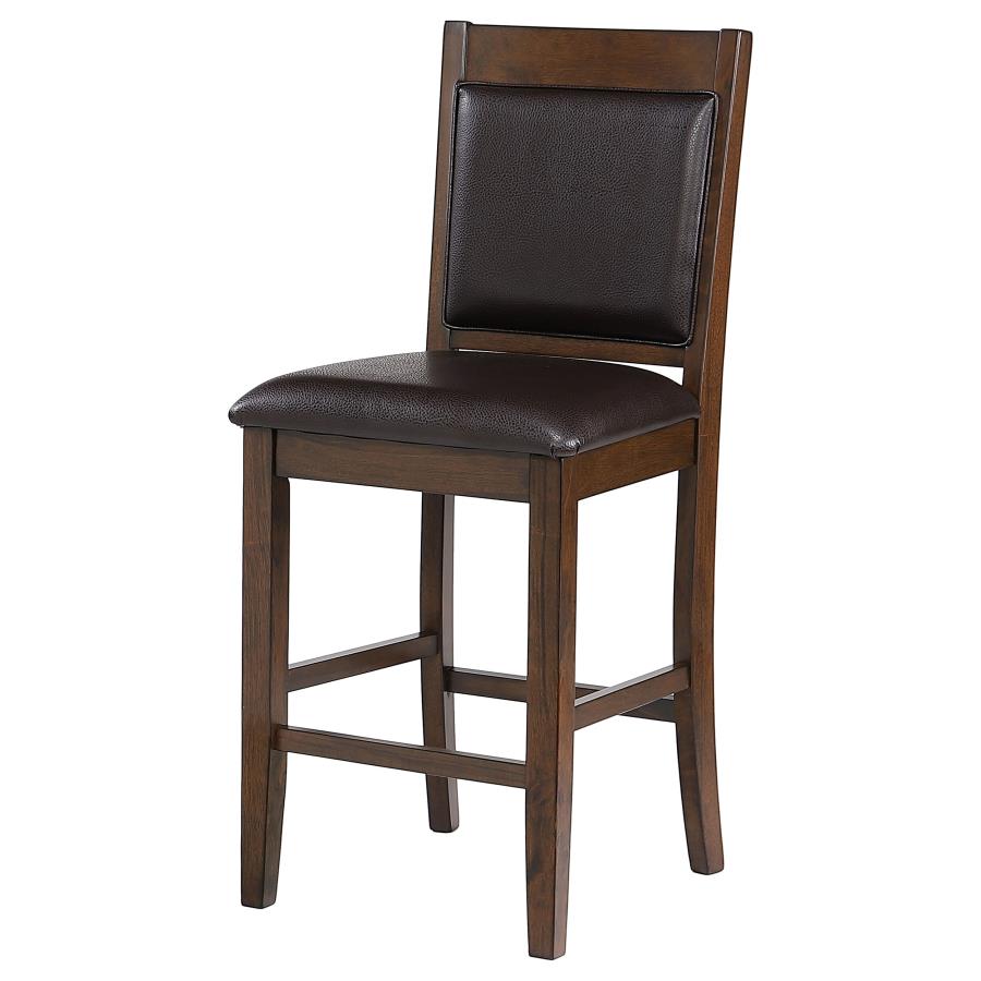 Dewey Upholstered Counter Chair Walnut (Set of 2)-zoom-5