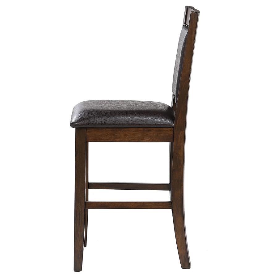 Dewey Upholstered Counter Chair Walnut (Set of 2)-zoom-6