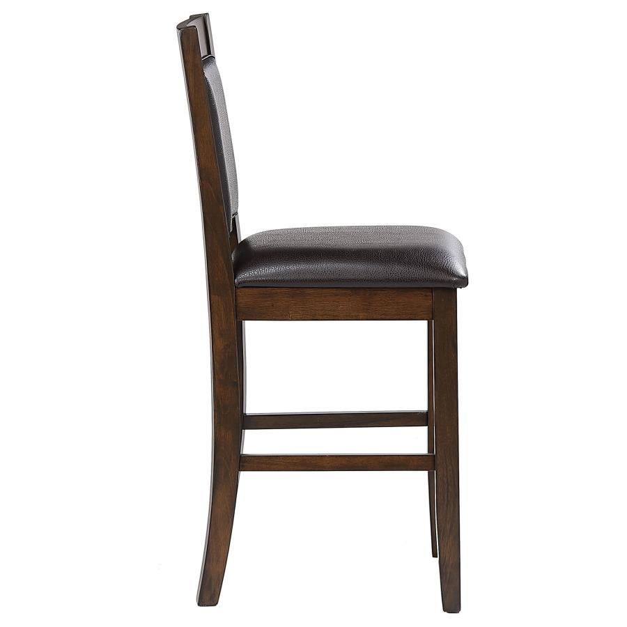 Dewey Upholstered Counter Chair Walnut (Set of 2)-zoom-9