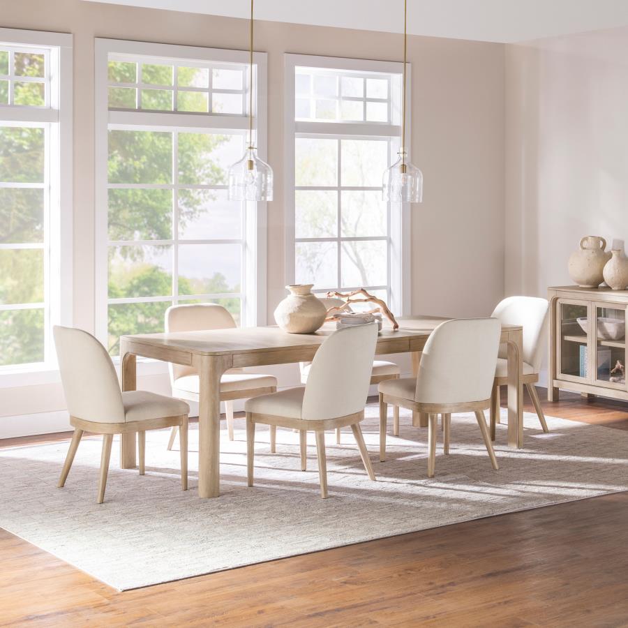 Solano 7-piece Extension Table Dining Set Weathered Mango-1