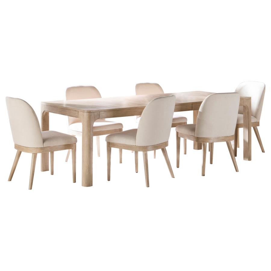 Solano 7-piece Extension Table Dining Set Weathered Mango-2