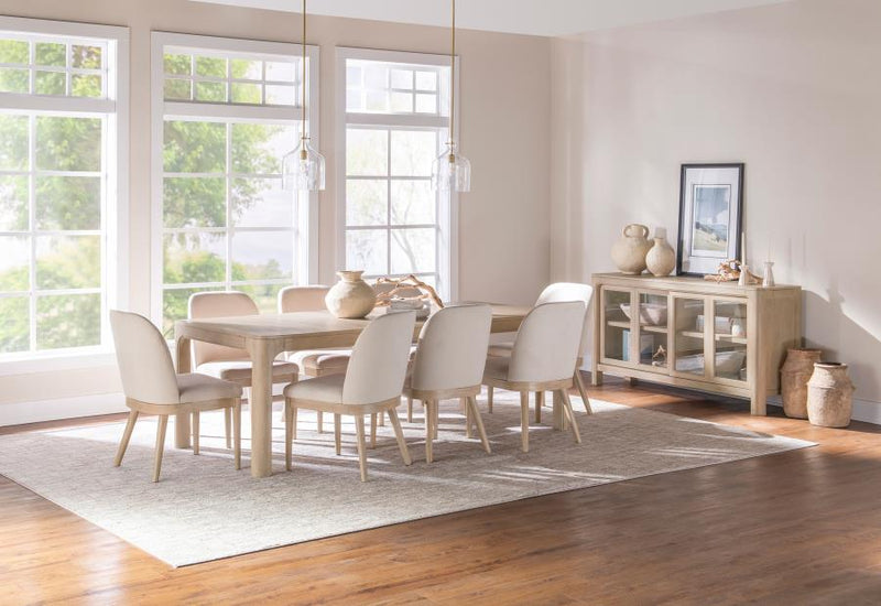Solano 9-piece Extension Table Dining Set Weathered Mango-zoom-