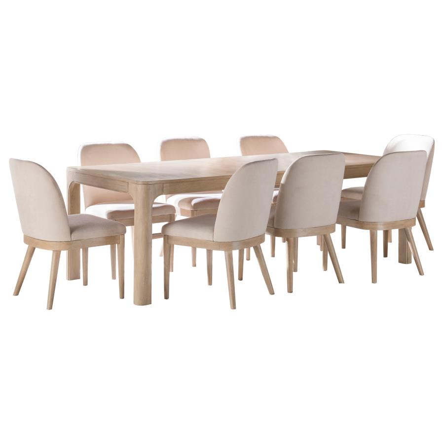 Solano 9-piece Extension Table Dining Set Weathered Mango-2
